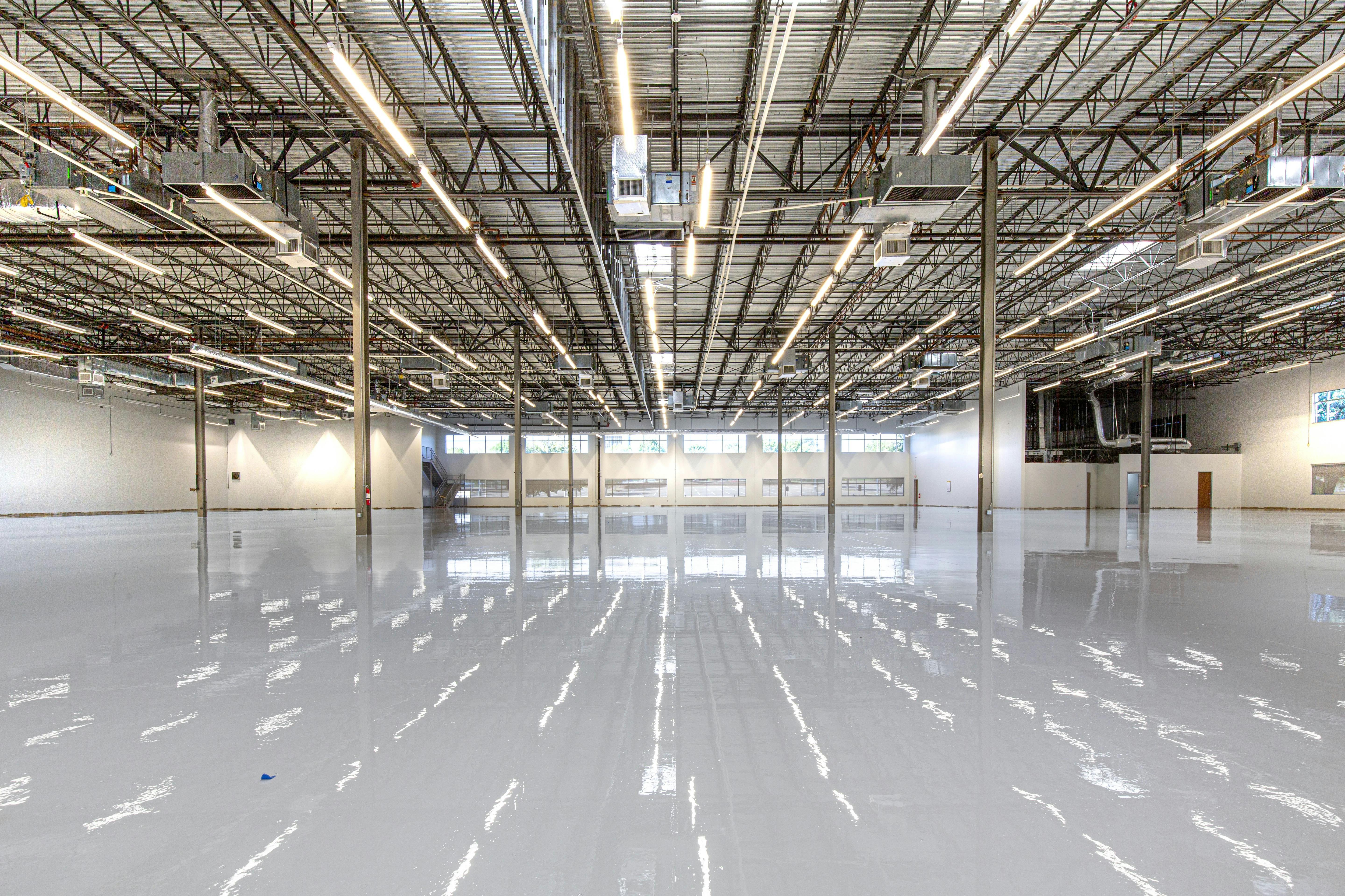 Epoxy floor coating